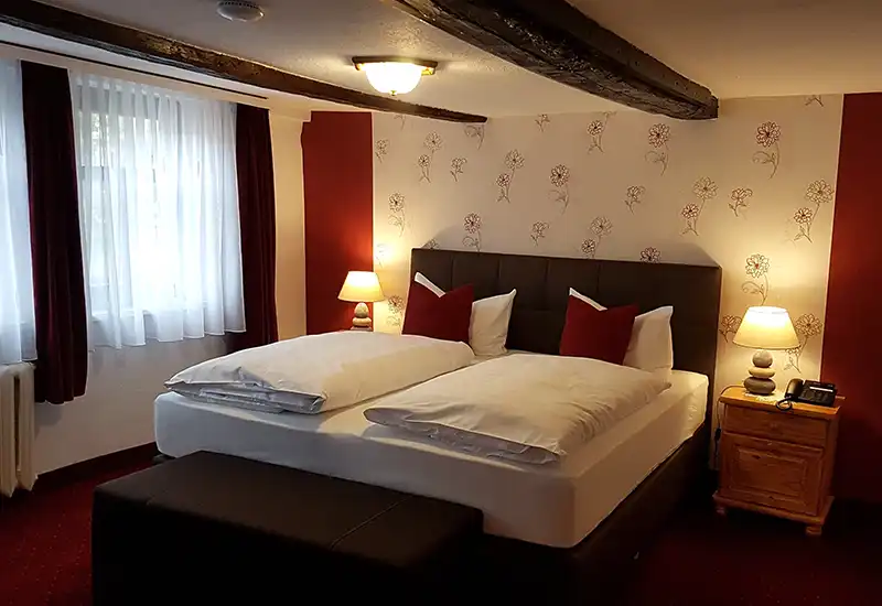 Familienurlaub - Zimmer im Hotel Zum Bürgergarten